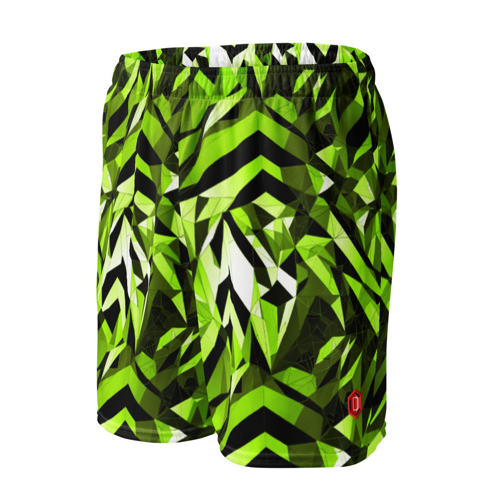 Lime O Unisex mesh shorts