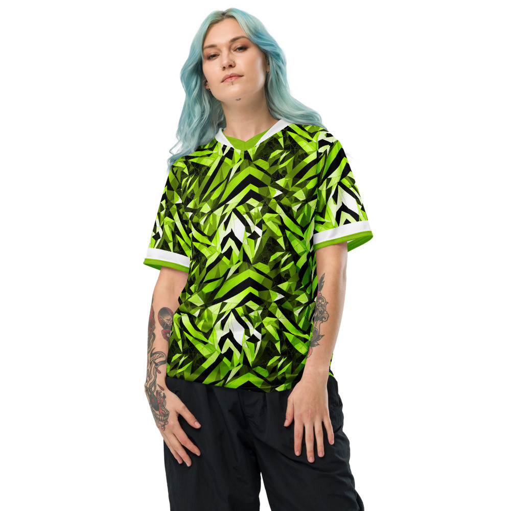Lime O unisex sports jersey
