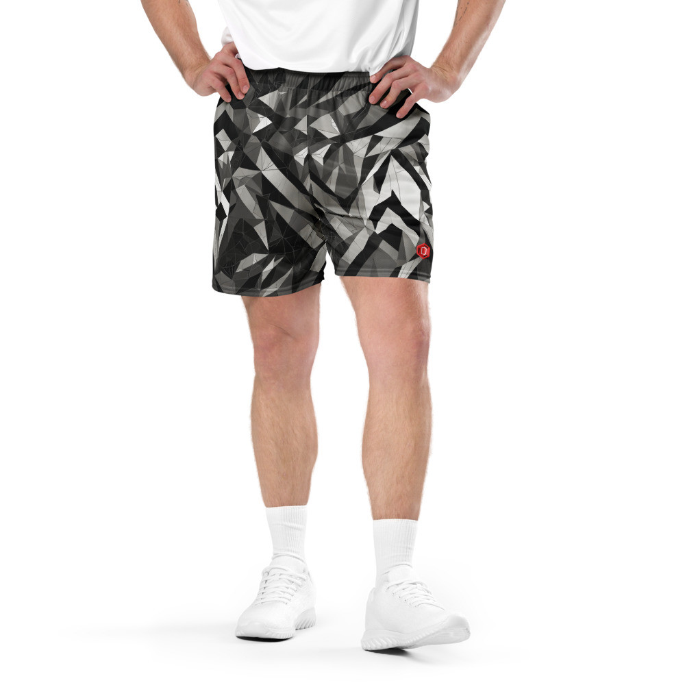 Unisex BW Origami mesh shorts