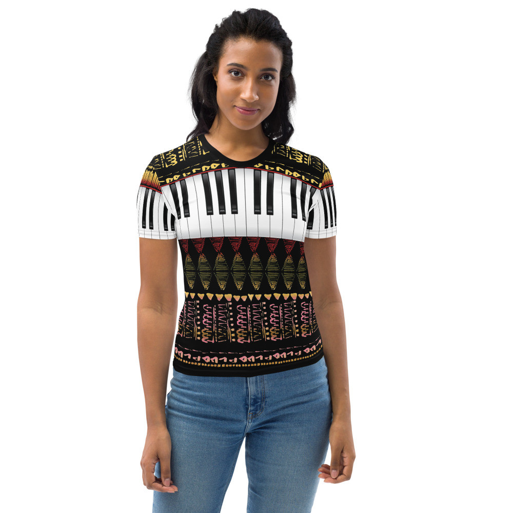 Women's African Keys T-shirt