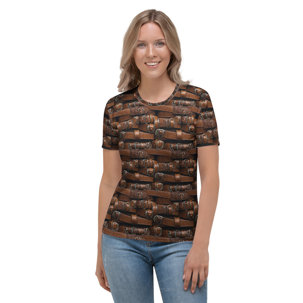 Women's Brown Belt T-shirt