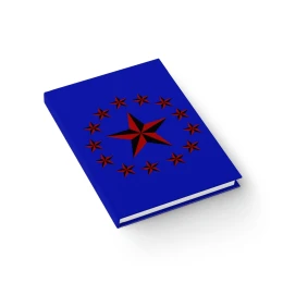Red Nautical Stars Sketchbook