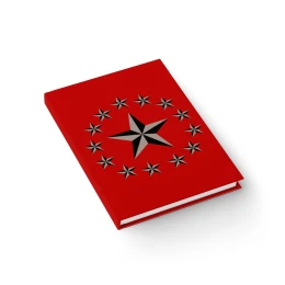 Gray Nautical Stars Sketchbook