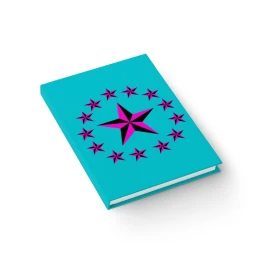 Pink Nautical Stars Sketchbook