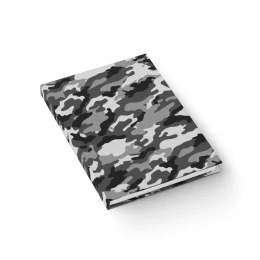 Gray Camouflage Sketchbook