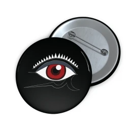 Egyptian Eye Pin Button