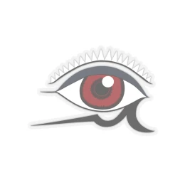 Egyptian Eye Kiss-Cut Sticker