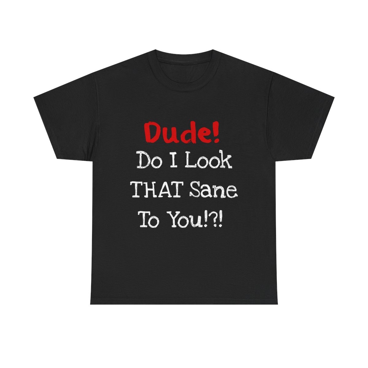 Dude! Do I Look That Sane!! T-Shirt