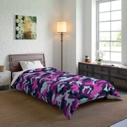 Pink Camo Comforter