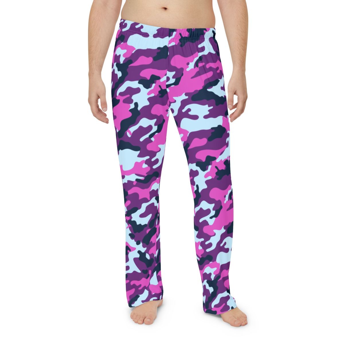Pink Camouflage Pajama Pants