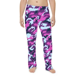 Pink Camouflage Pajama Pants