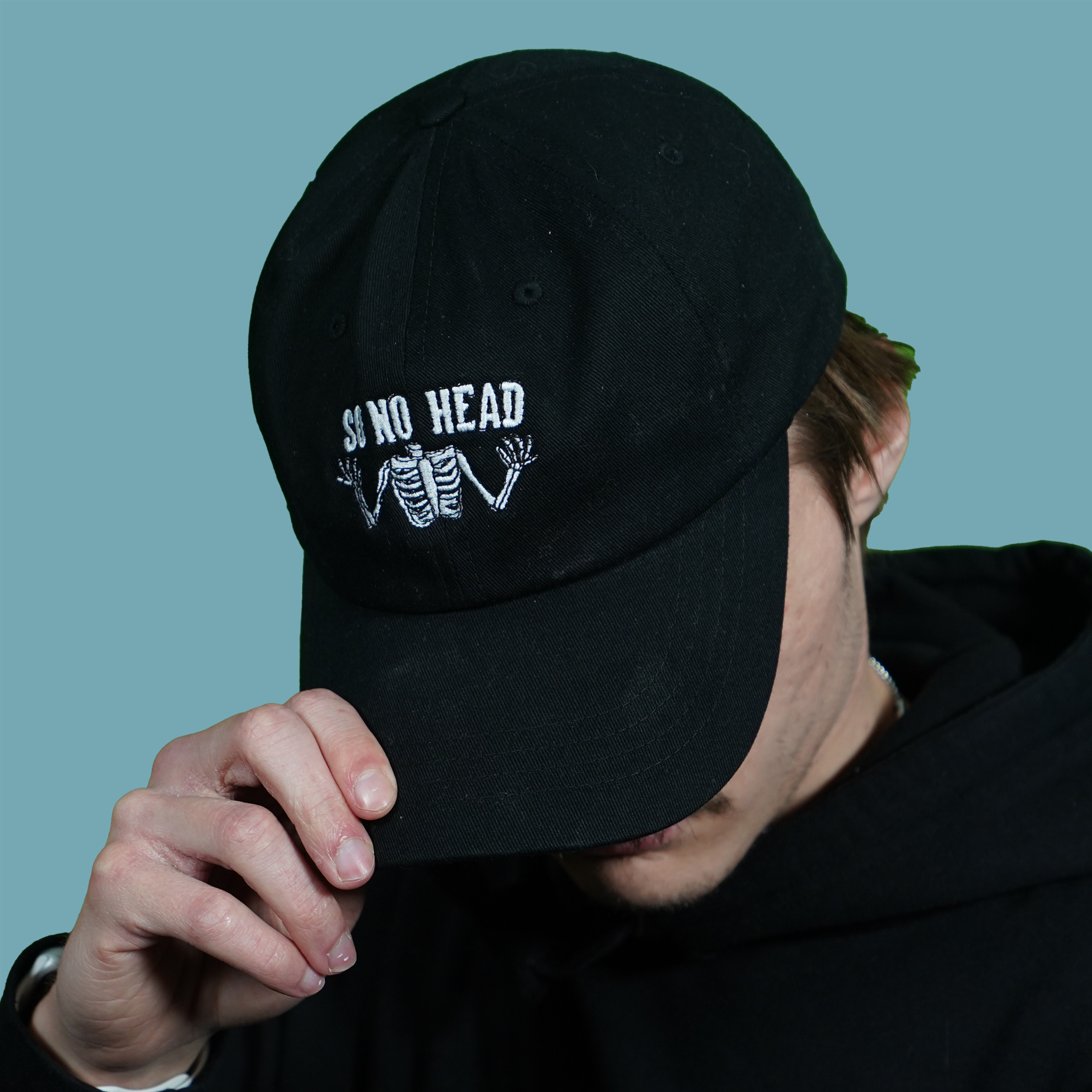 So No Head Dad Cap