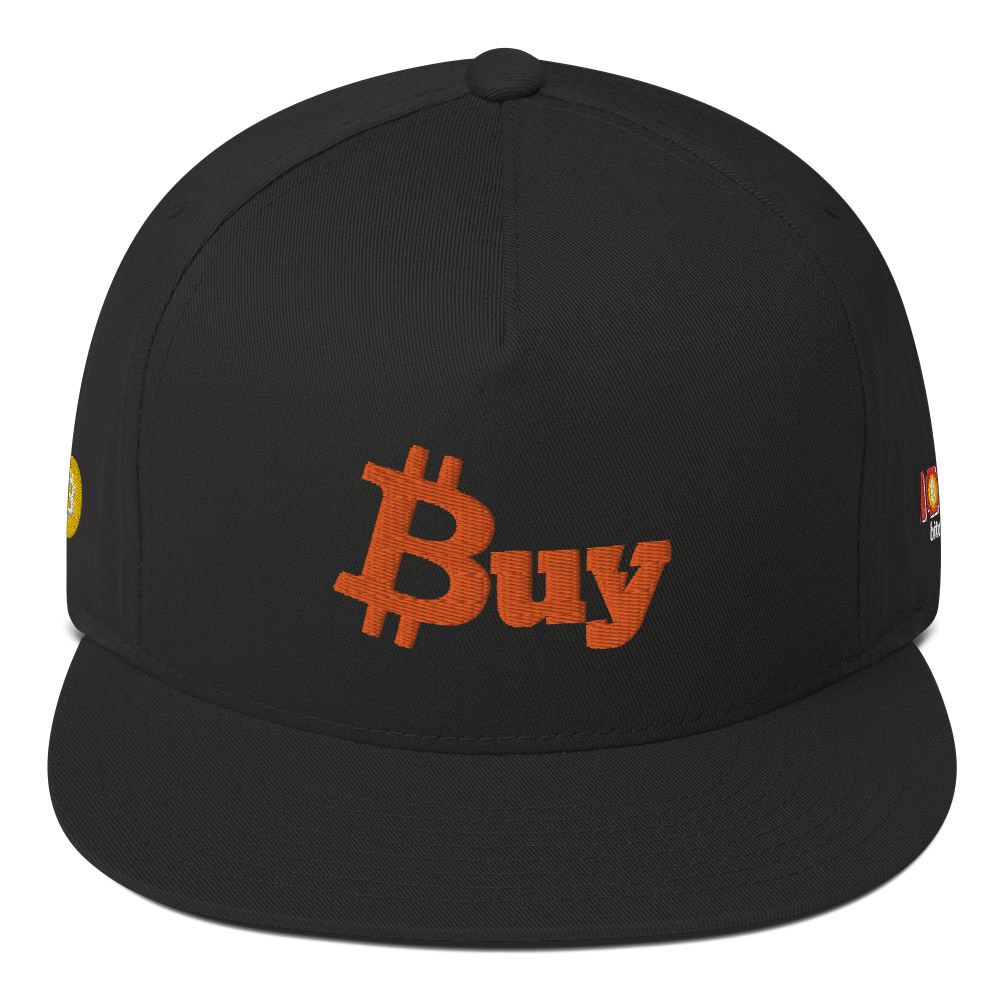 Bitcoin Cap - Flat Bill