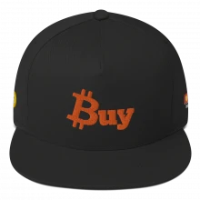 Bitcoin Cap - Flat Bill