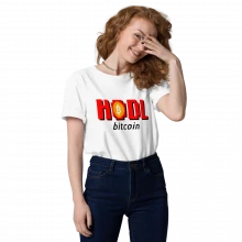 Unisex Organic Cotton Bitcoin Tee