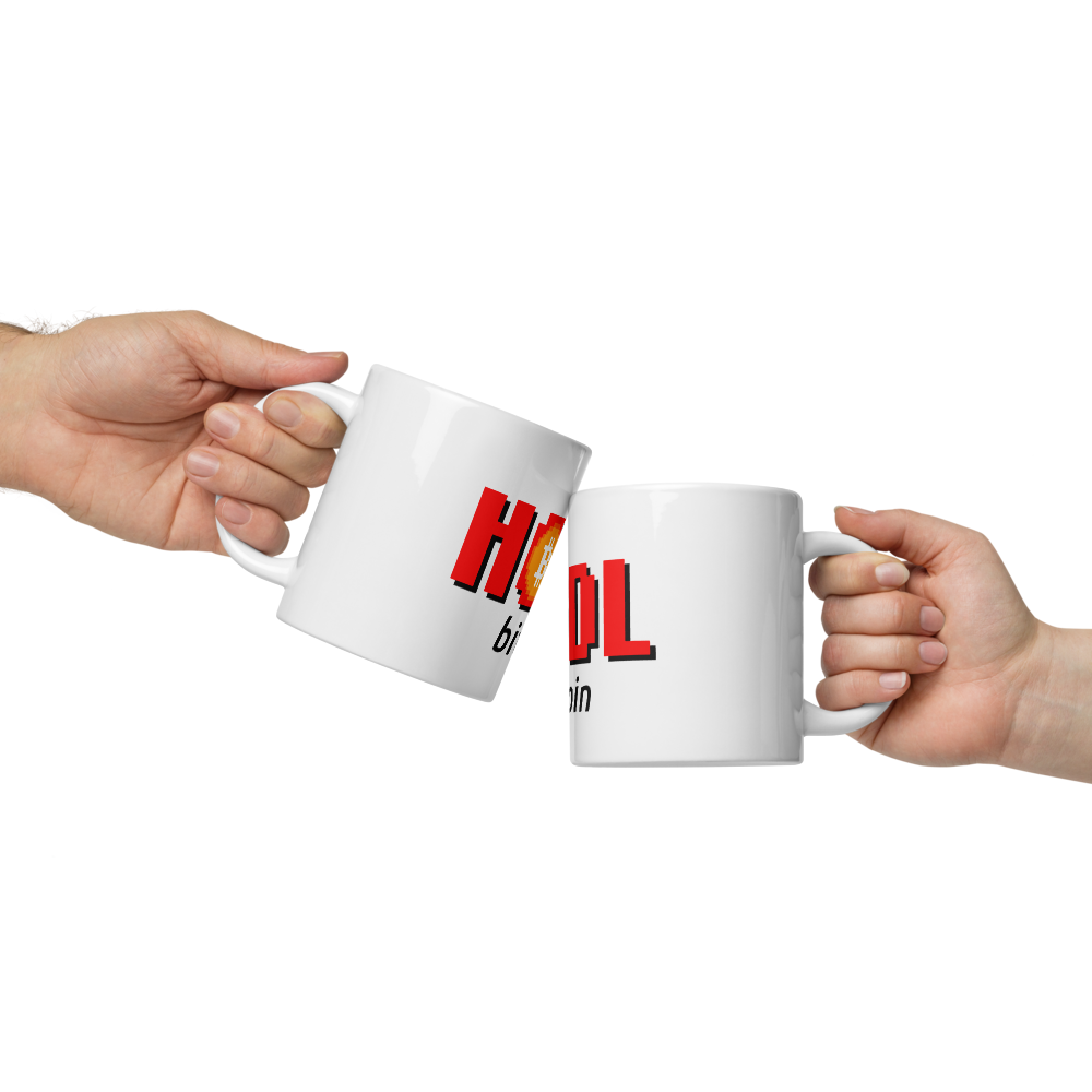 Glossy Bitcoin Mug