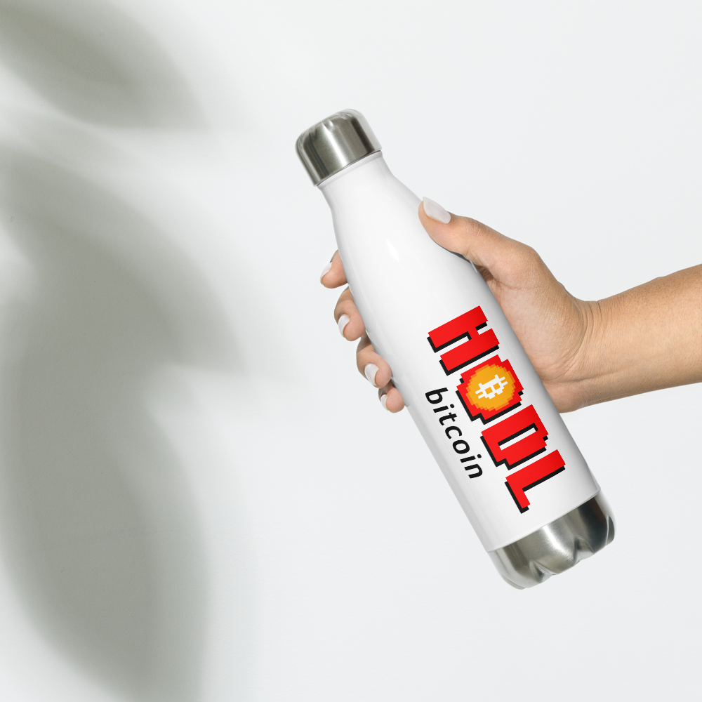 Bitcoin Stainless Steel Water Bottle