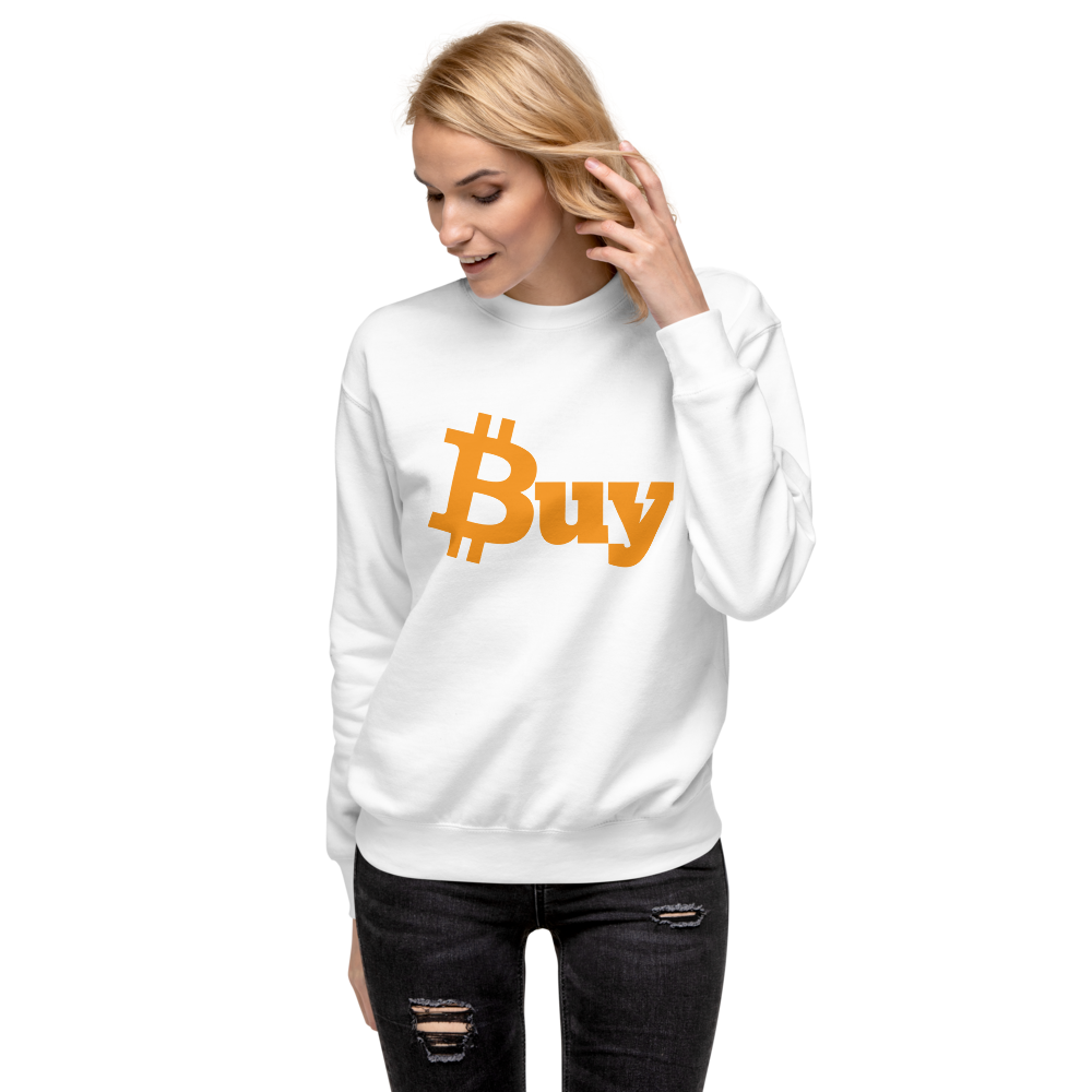 Bitcoin Unisex Premium Sweatshirt