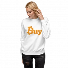 Bitcoin Unisex Premium Sweatshirt