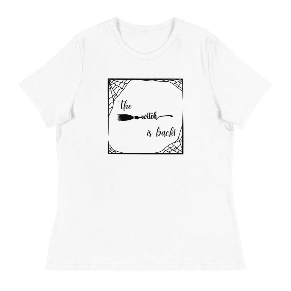 Halloween The Witch is Back Women's Relaxed T-Shirt