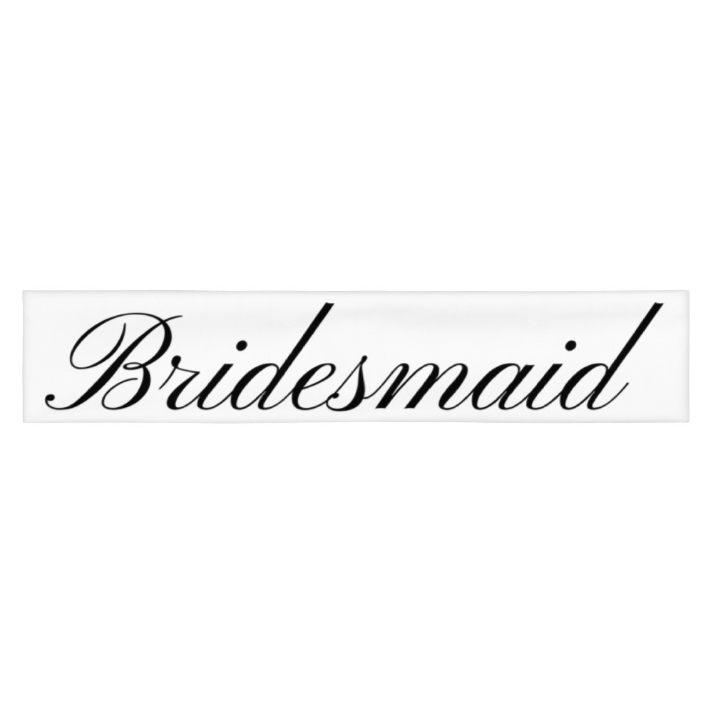 Bridesmaid Headband bridal shower bachelorette party