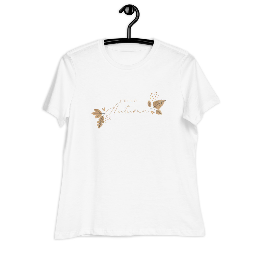 Hello Autumn Women's Relaxed T-Shirt