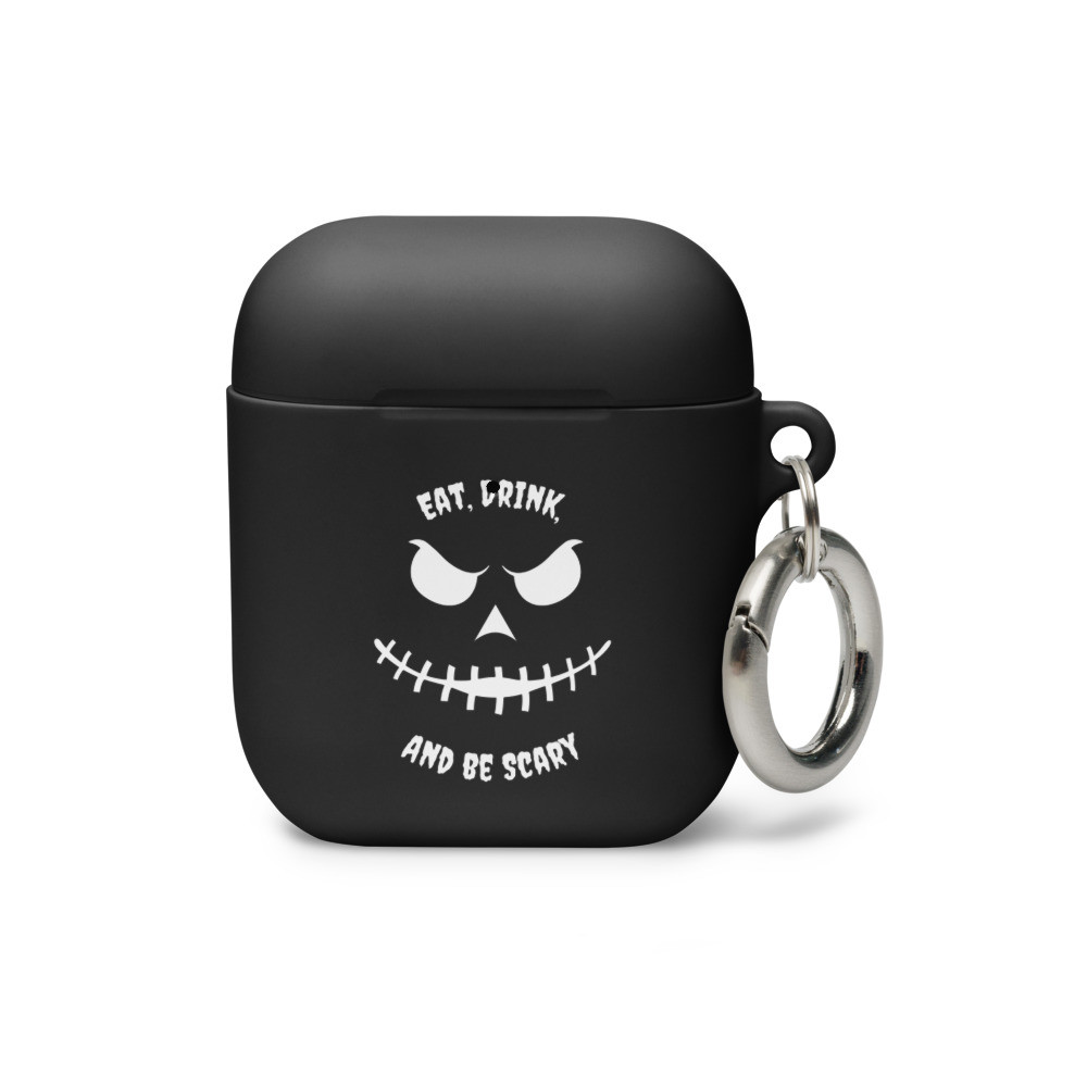 Halloween Eat Drink and Be Scary AirPods case