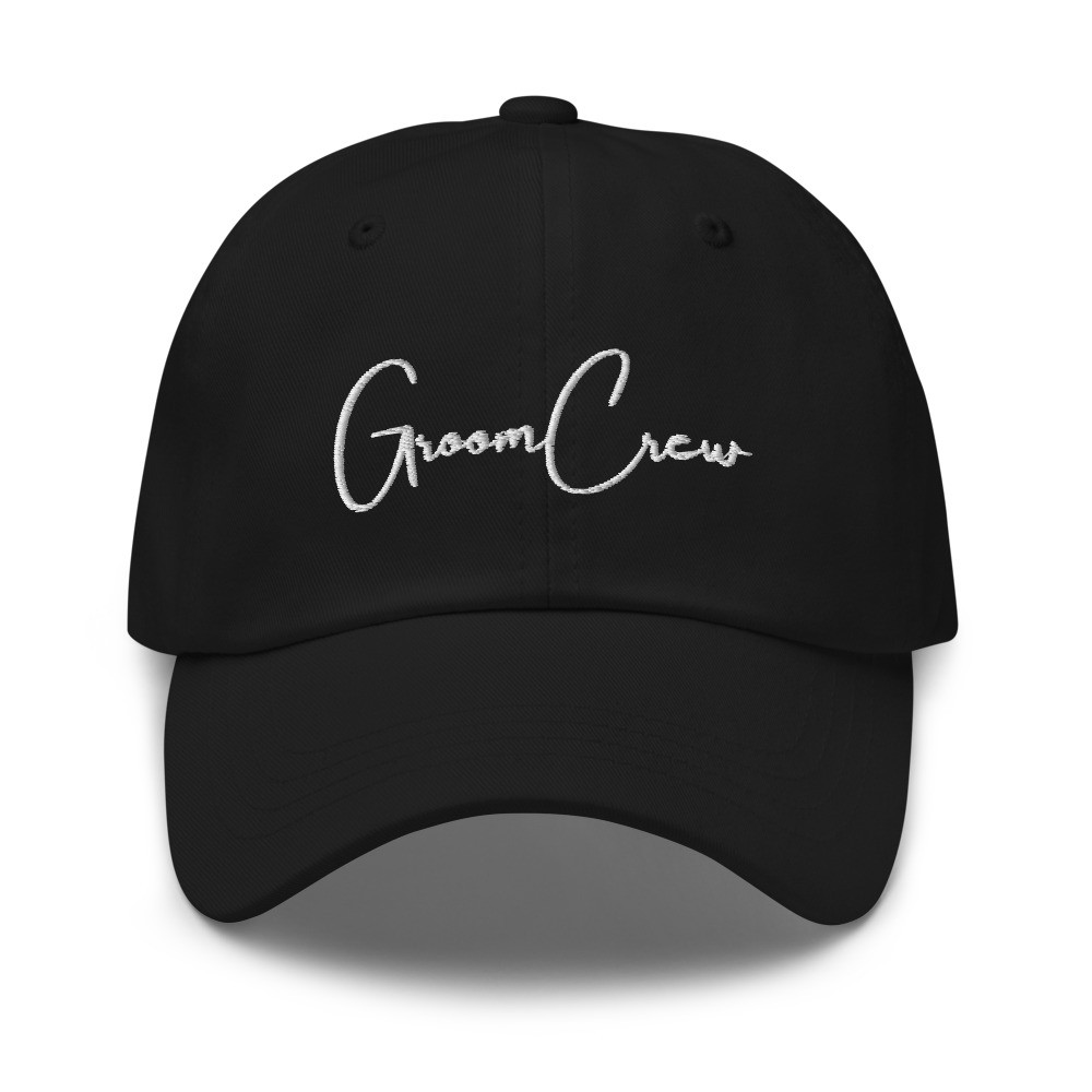 Groom Crew hat