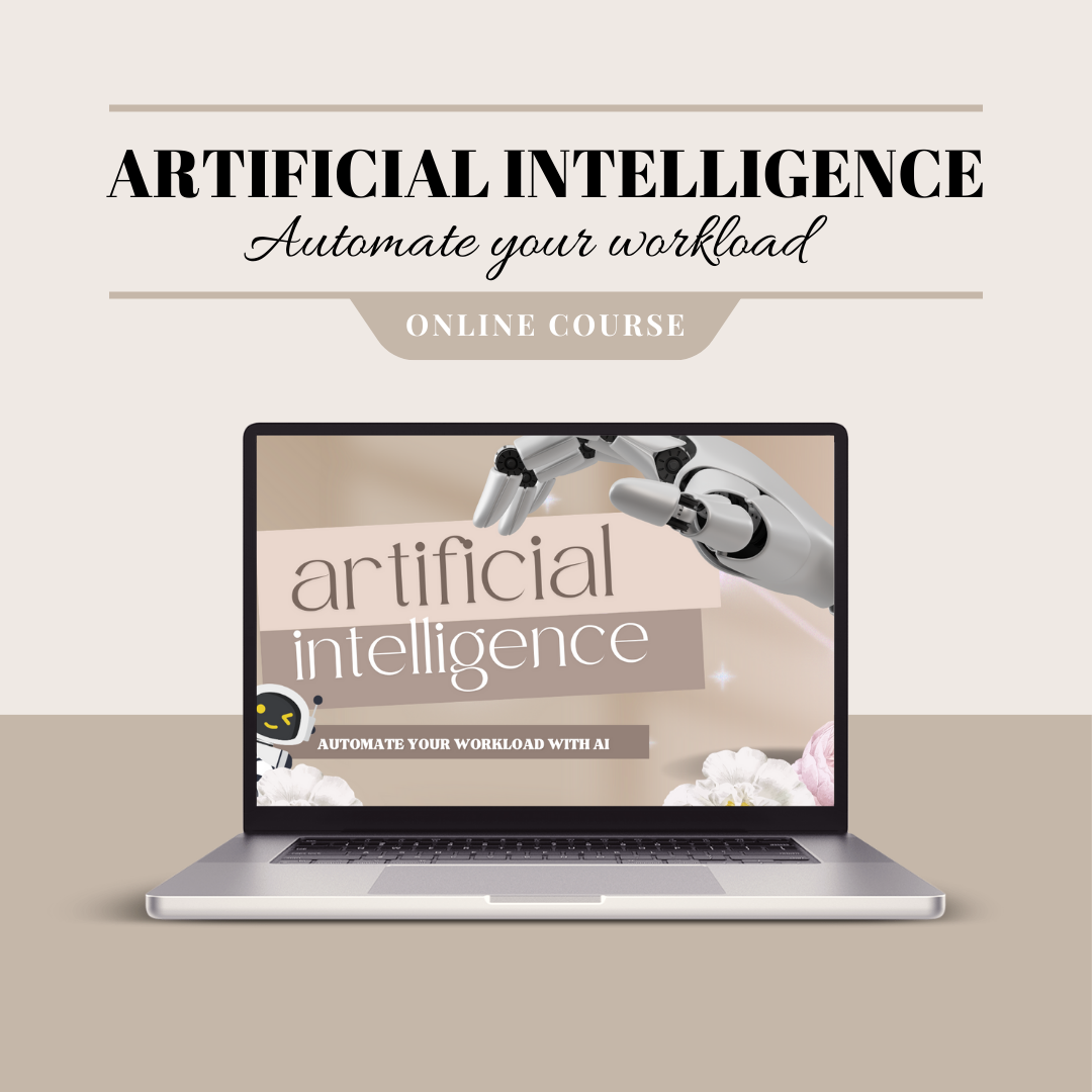 Online Course Artificial Intelligence (Automate Your Workload)