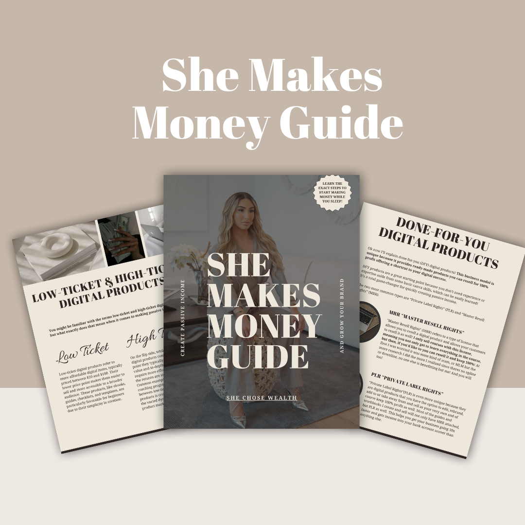 She Makes Money Guide