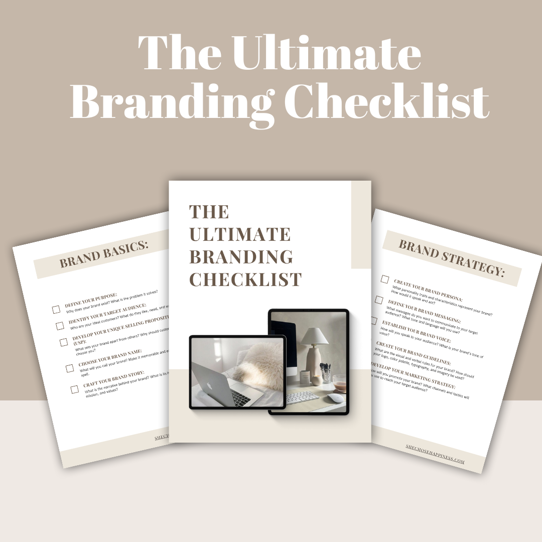 FREE Ultimate Branding Checklist
