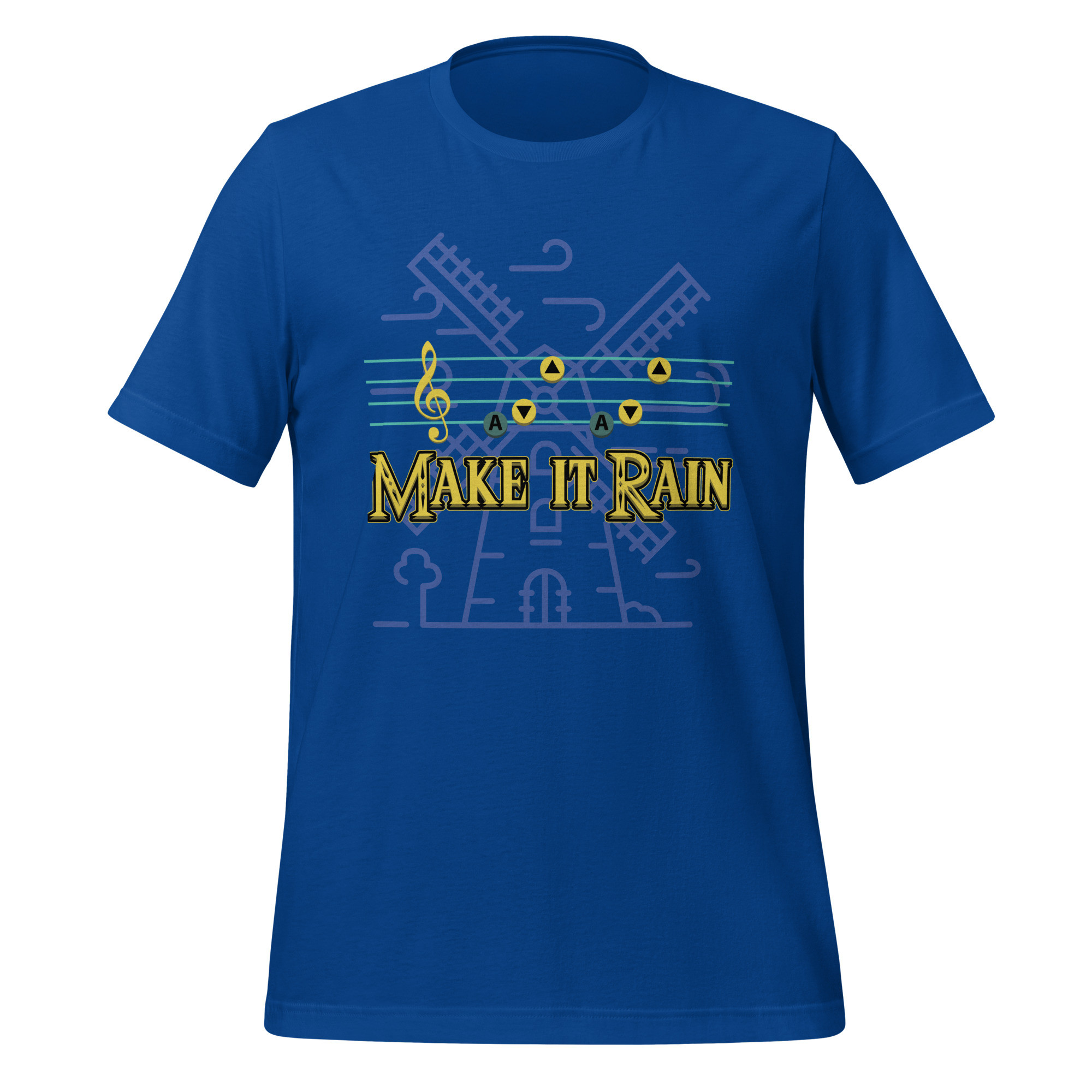 Legend Of Zelda "Make It Rain - Song Of Storms" Unisex T-Shirt