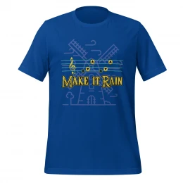 Legend Of Zelda "Make It Rain - Song Of Storms" Unisex T-Shirt