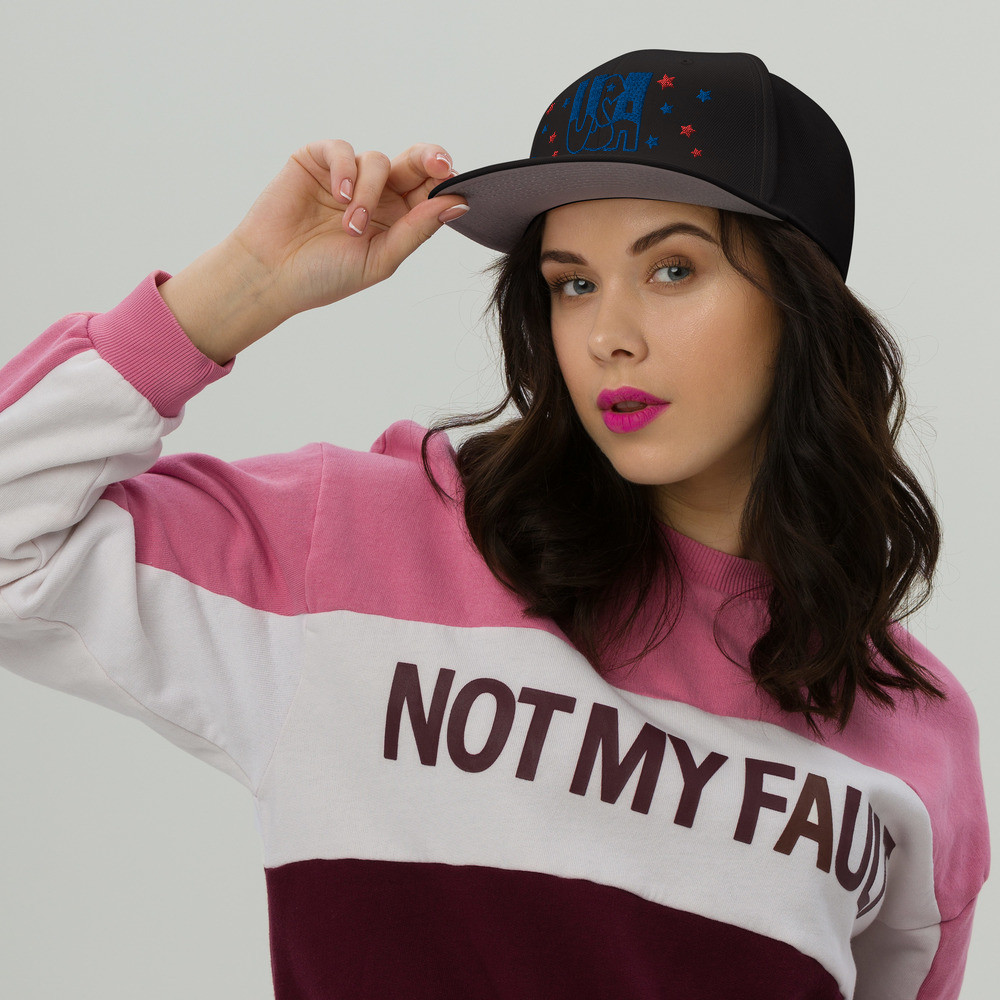 USA Snapback Hat