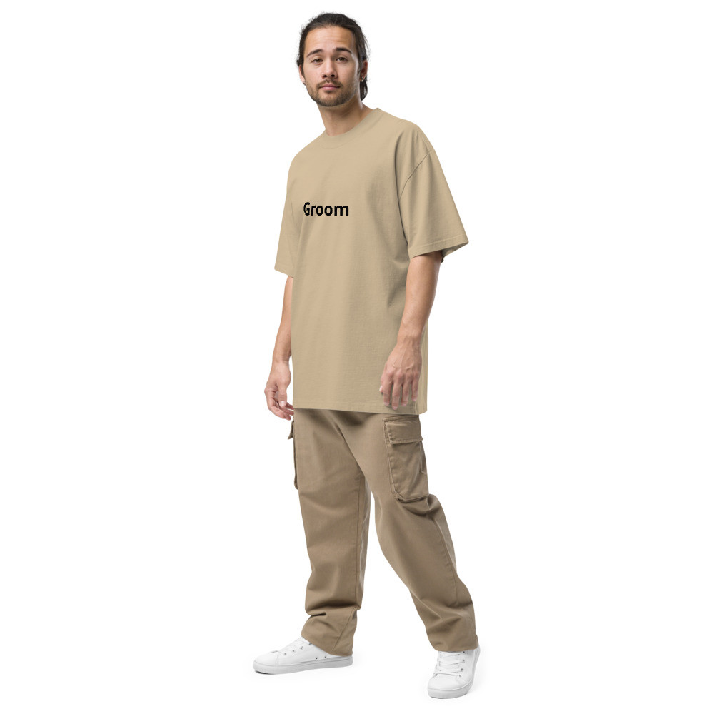 Groom Oversized faded t-shirt