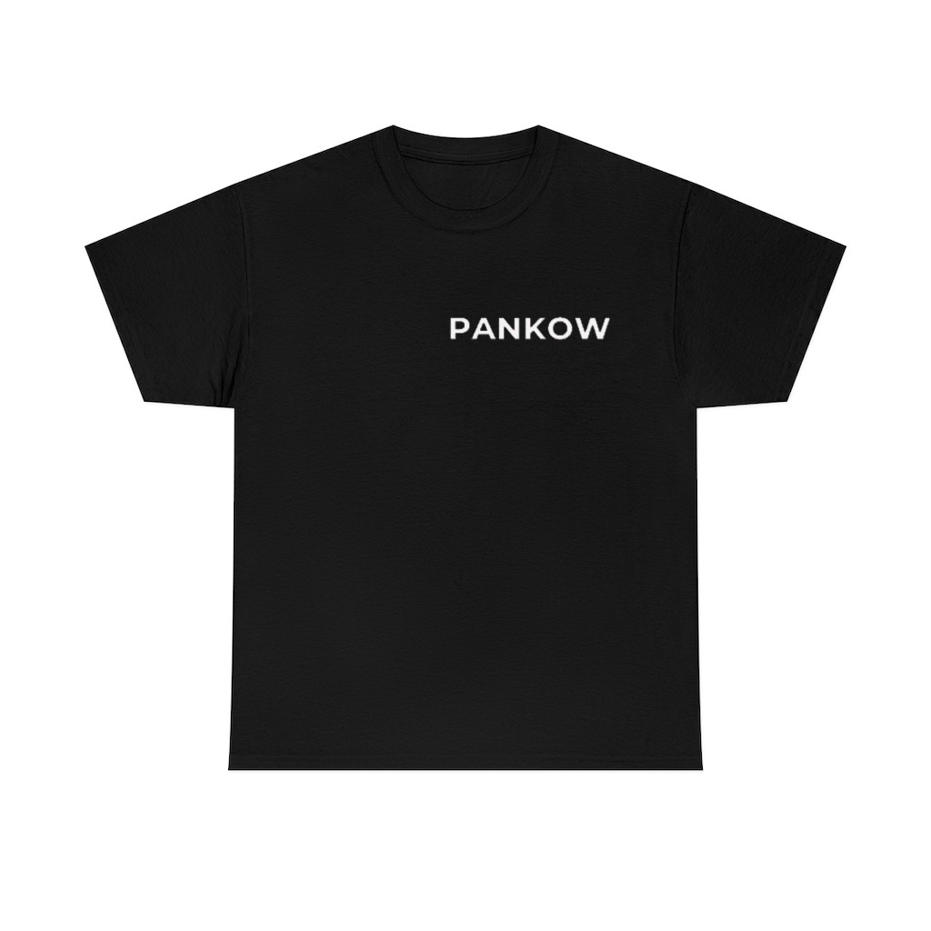 Pankow and Sons Roofing 2sided name on chest Unisex Heavy Cotton Tee