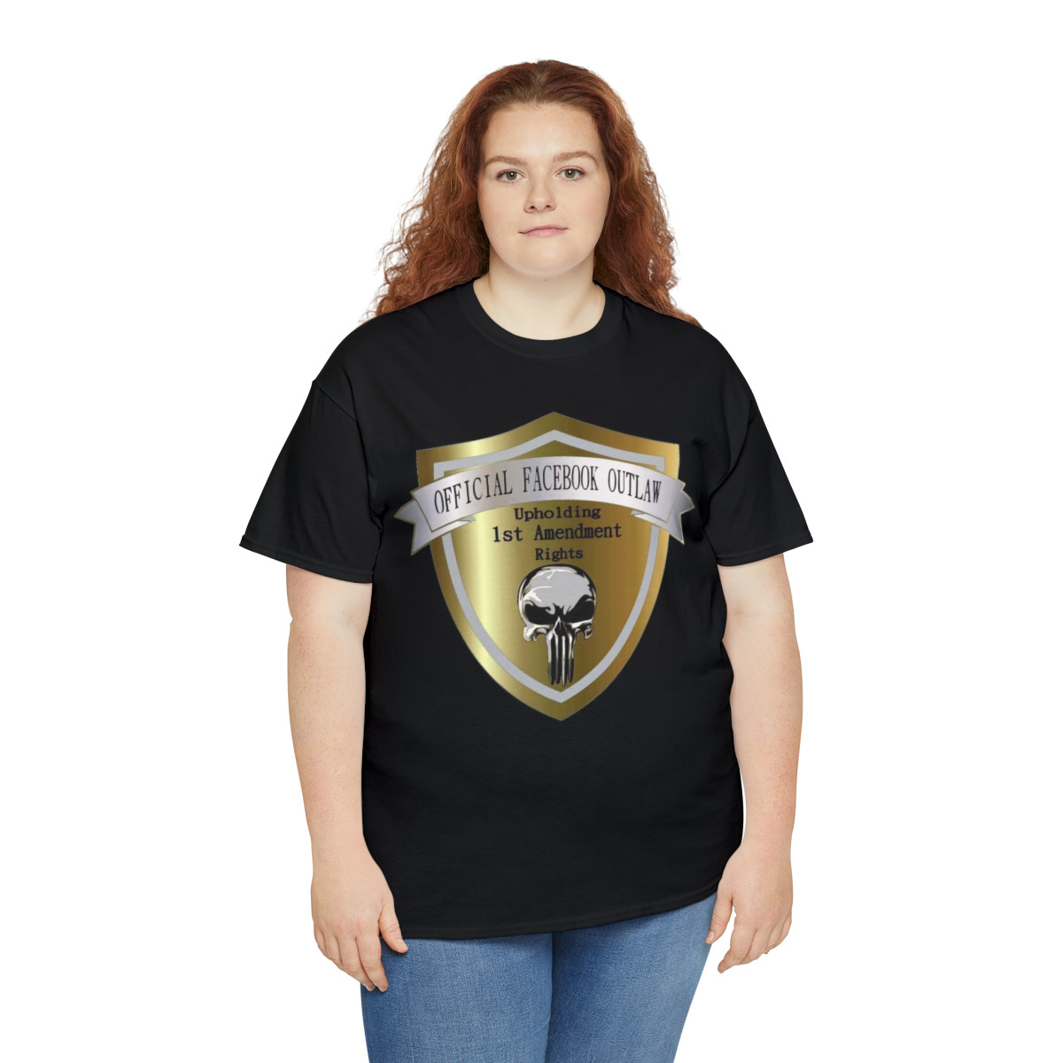 Official Facebook Outlaw Men's Short Sleeve T Shirt