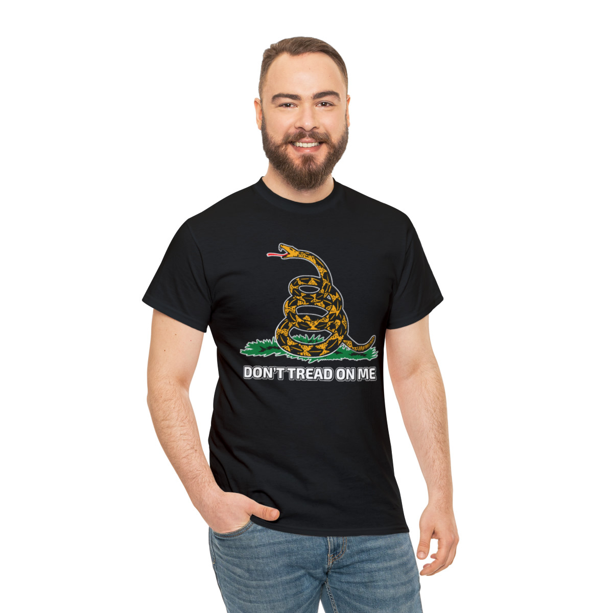 Don't Tread On Me Unisex Heavy Cotton Tee