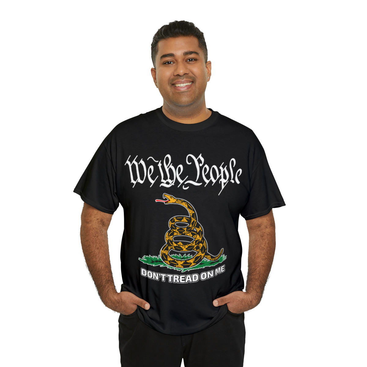 We The People Don't Tread On Me Unisex Heavy Cotton Tee