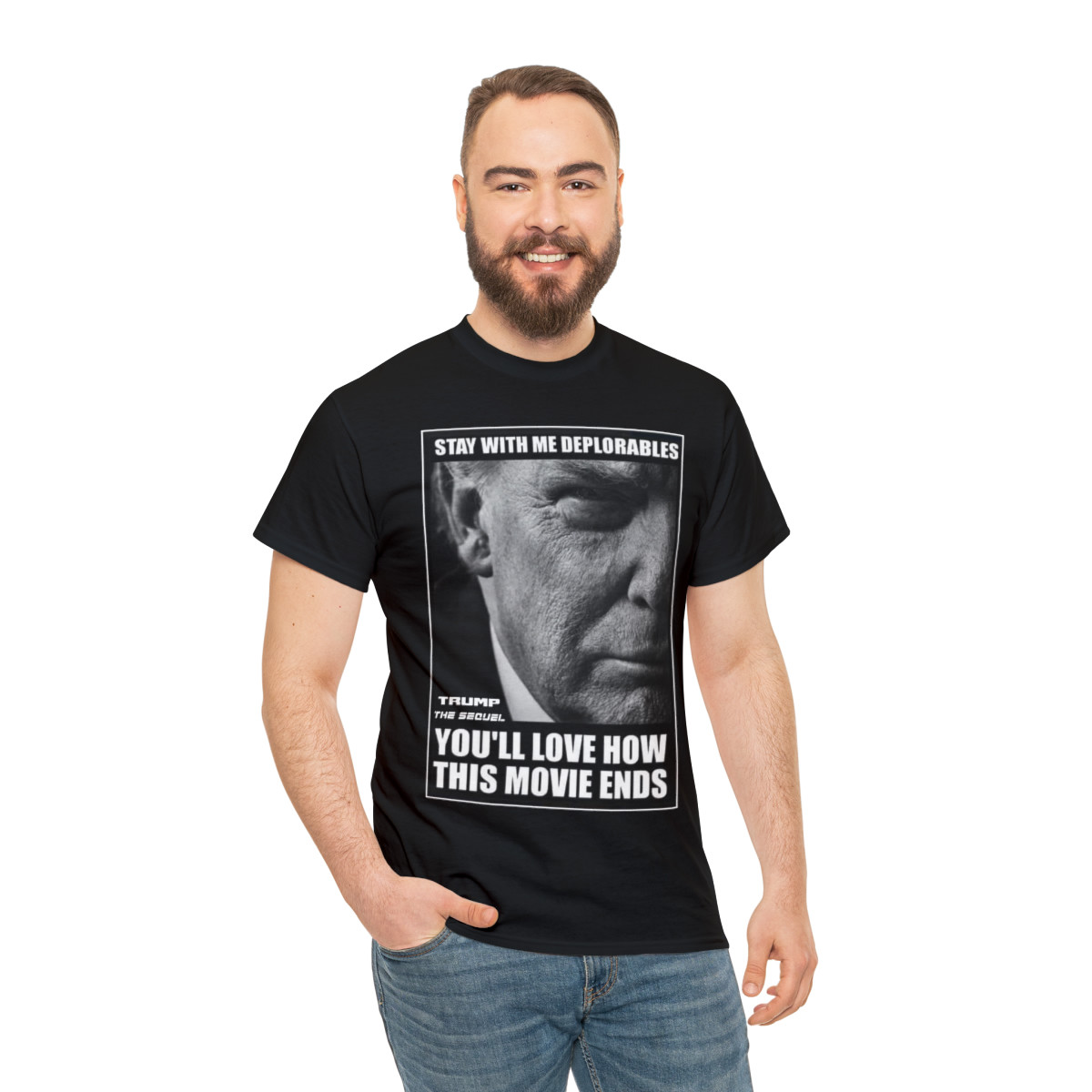 TRUMP 2024 Stay With Me, you'll love how this movie ends Short Sleeve Tee