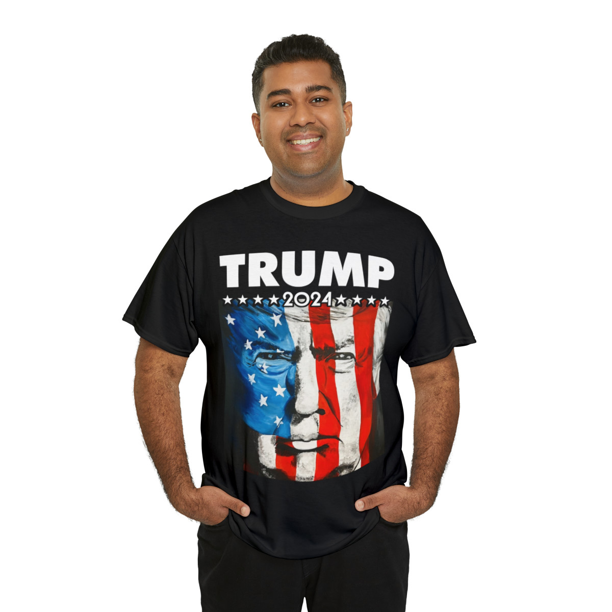 Trump 2024 War paint Short Sleeve Tee