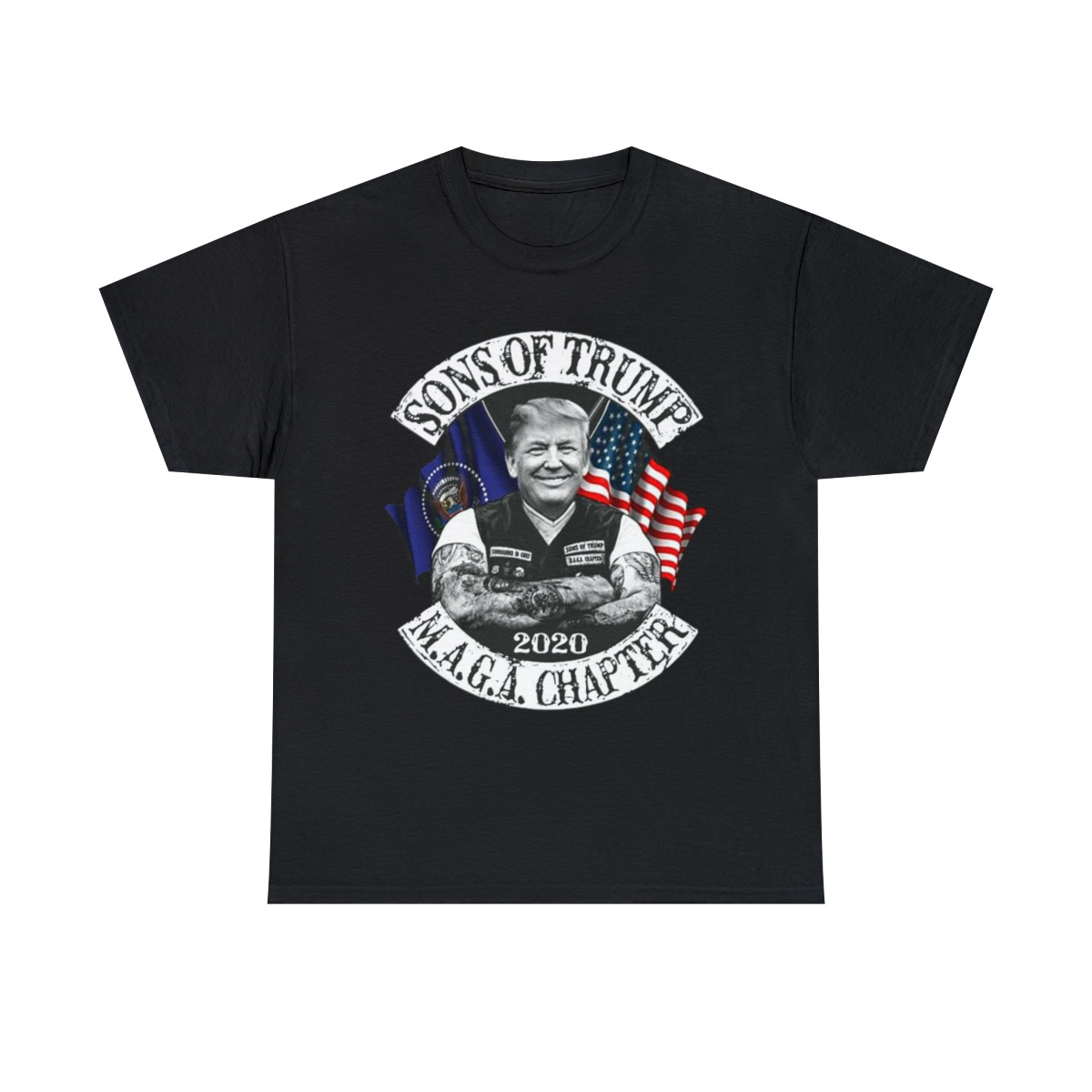 Sons of Trump 2020 biker rocker Short Sleeve Tee