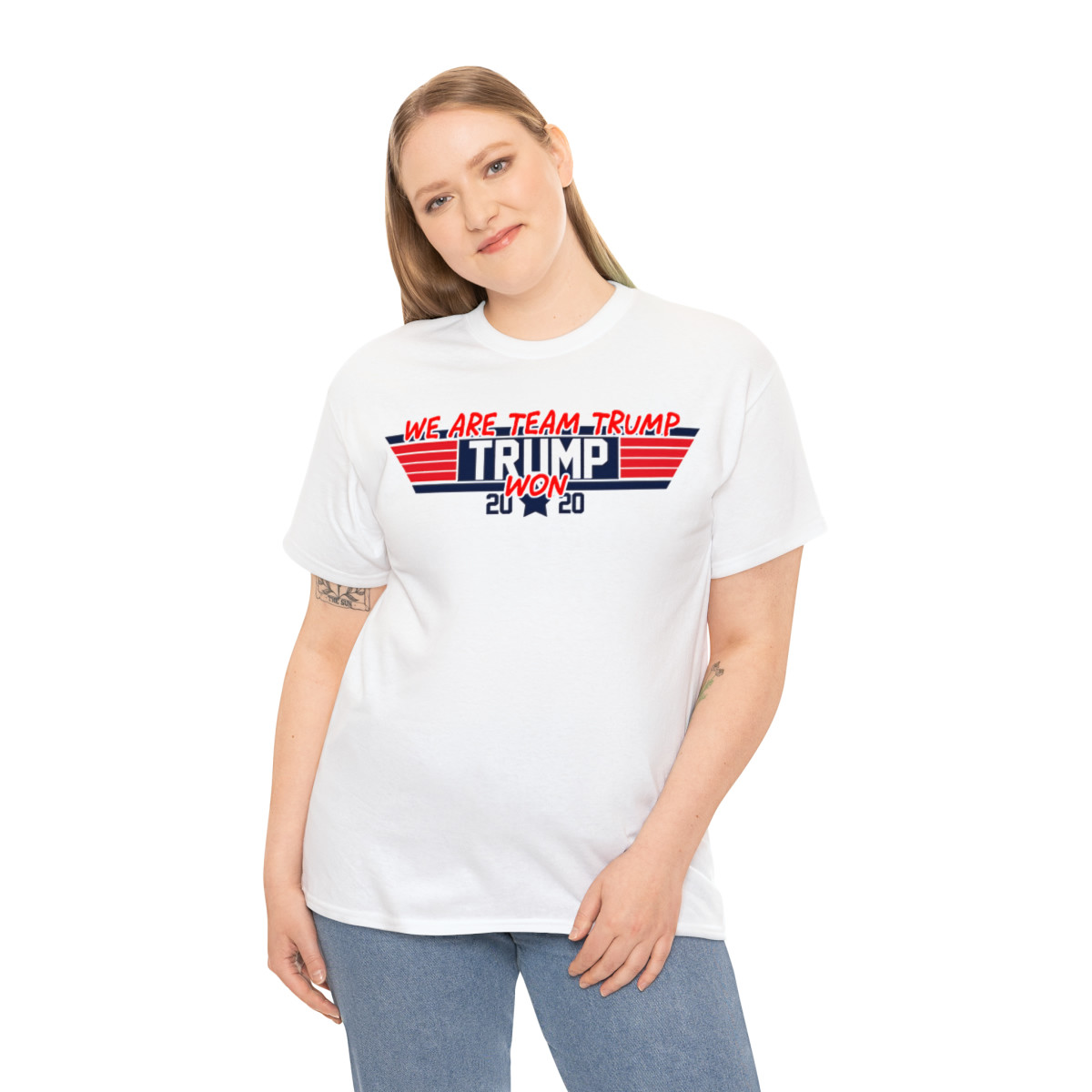 We Are Team Trump Won Unisex Heavy Cotton Tee