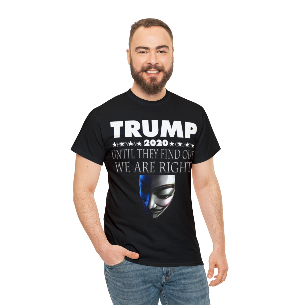 Trump 2020 They Will Call Us Crazy Men's Short Sleeve Tee