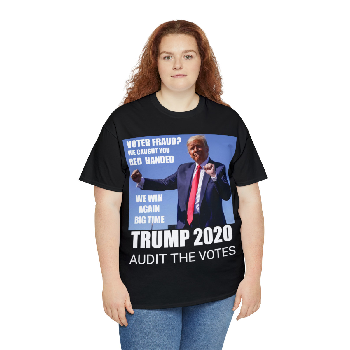 Election Fraud Caught Red Handed TRUMP WON  Audit 2020 Short Sleeve Tee