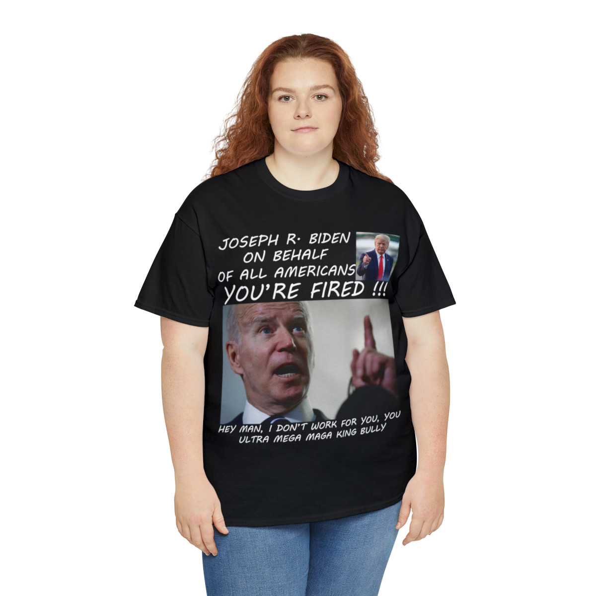Biden You're fired, Hey Man I Don't Work For You  short Sleeve Tee