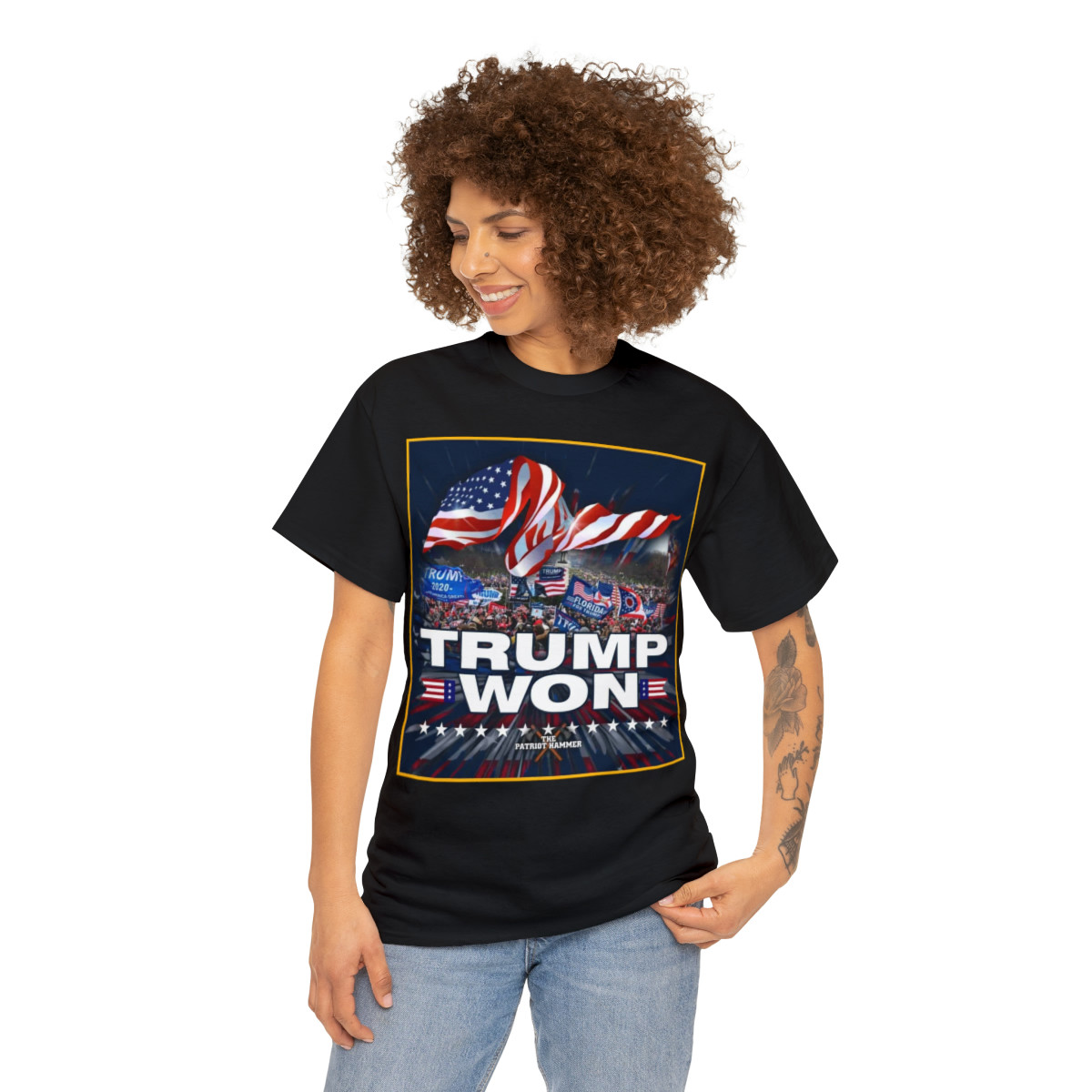Trump Won 2020  Unisex Heavy Cotton Tee