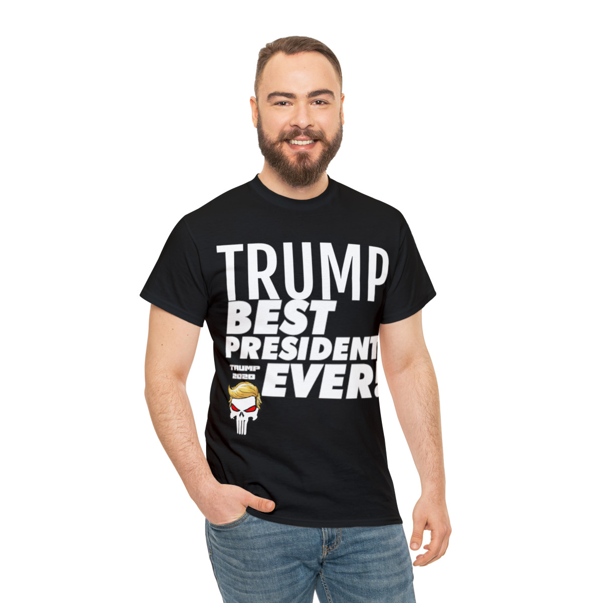 TRUMP Best President Ever Unisex Heavy Cotton Tee