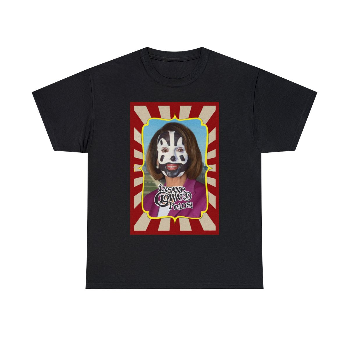 Nancy Insane Clown Pelosi  Sleeve Tee