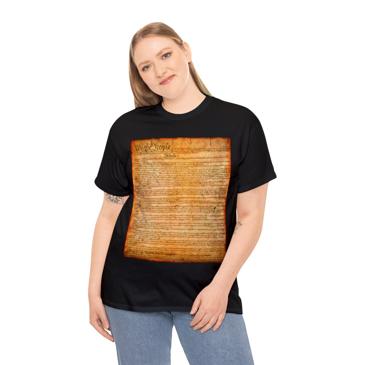 The Real Constitution of the united states of America 1776 Short Sleeve Tee